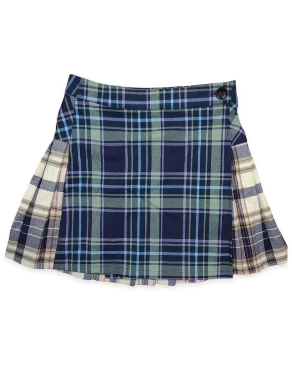 Urban Outfitters Pleated Plaid Mini Skirt